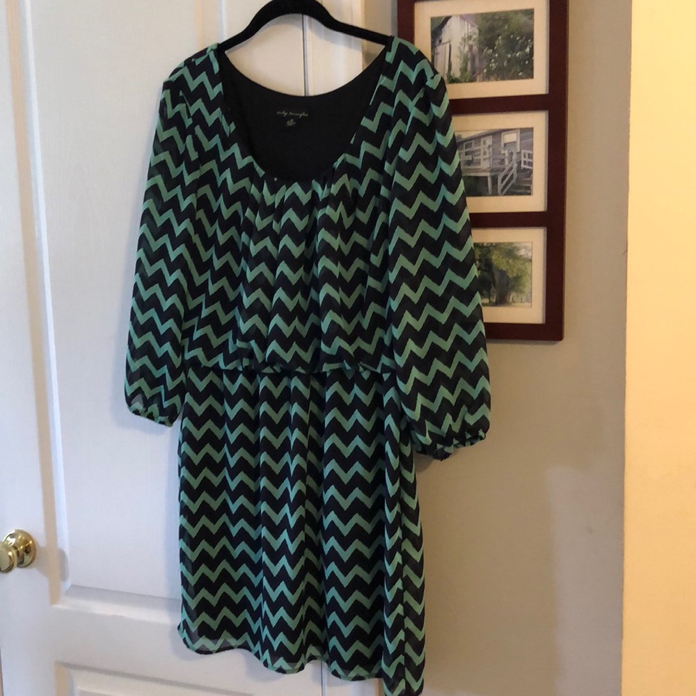 Fun short City Triangles dress